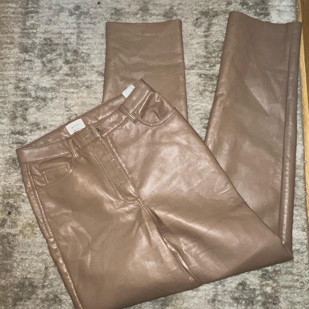 ARITIZA WILFRED MELINA SIZE 0 LEATHER PANTS